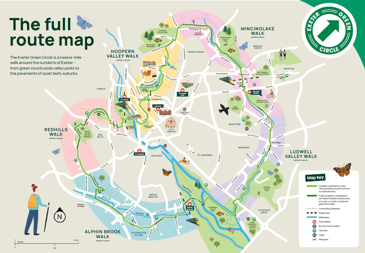 Exeter Green Circle Full Route